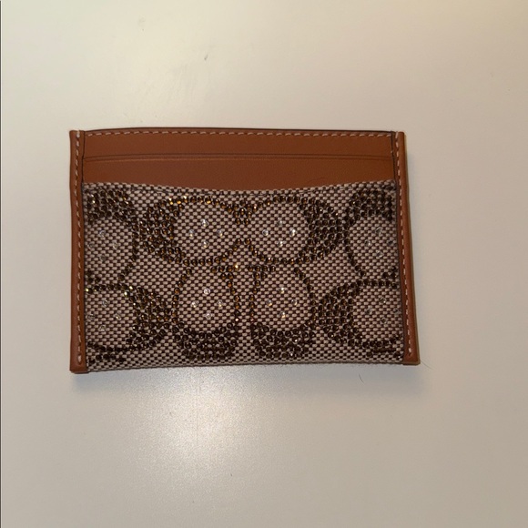 Coach Handbags - Coach Crystal Card Holder